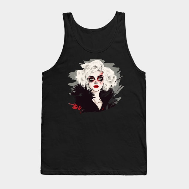 Cruella Tank Top by Pixy Official